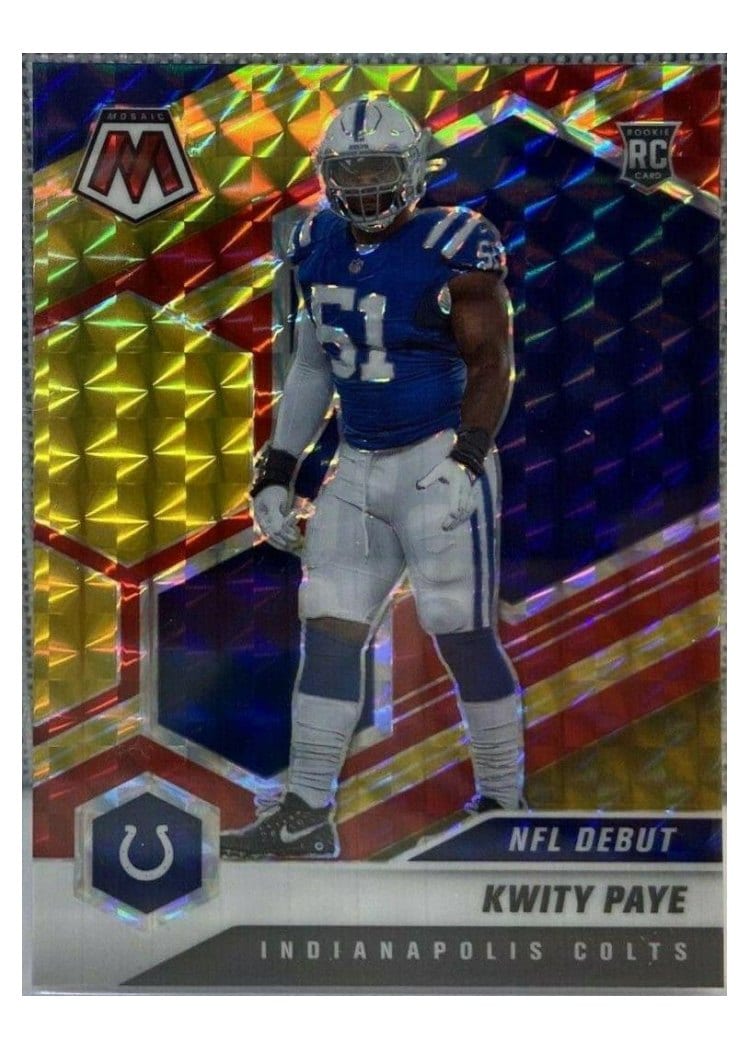2021 Panini Mosaic Base Set Kwity Paye #260 card