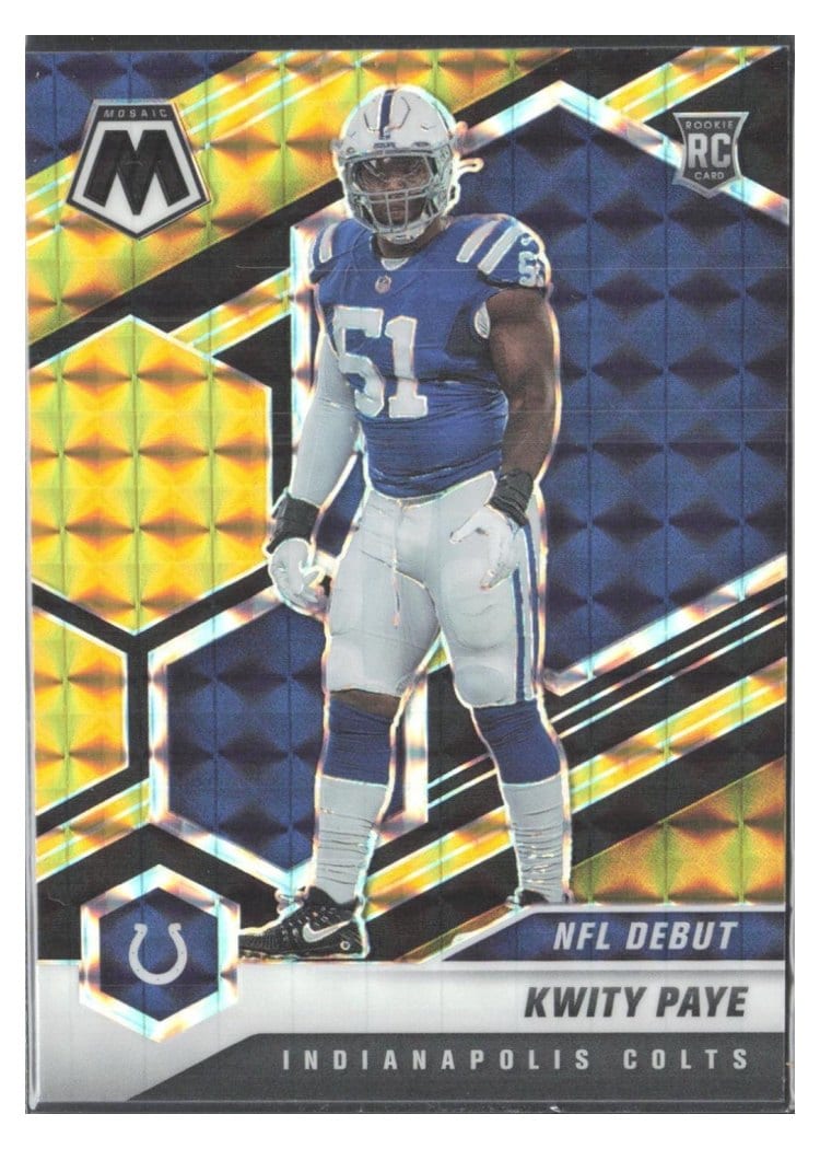 2021 Panini Mosaic Base Set Kwity Paye #260 card
