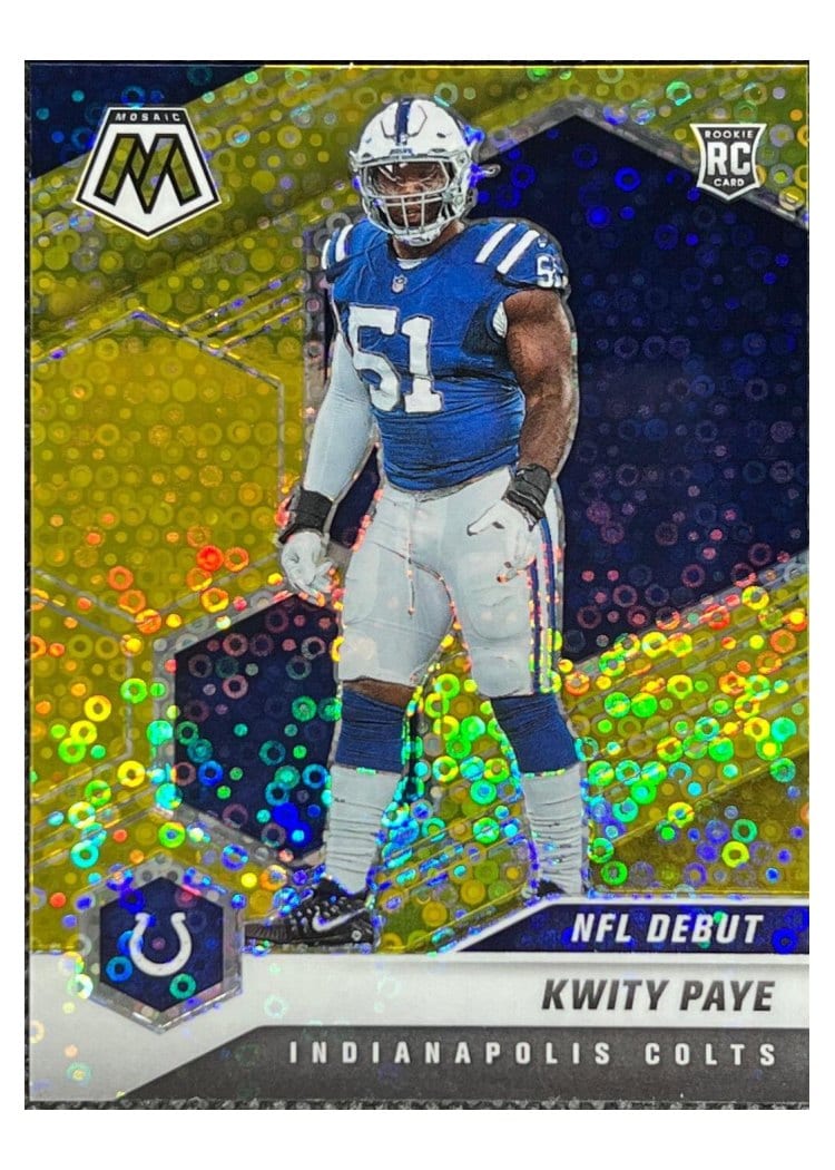 2021 Panini Mosaic Base Set Kwity Paye #260 card