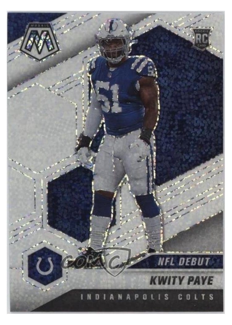 2021 Panini Mosaic Base Set Kwity Paye #260 card