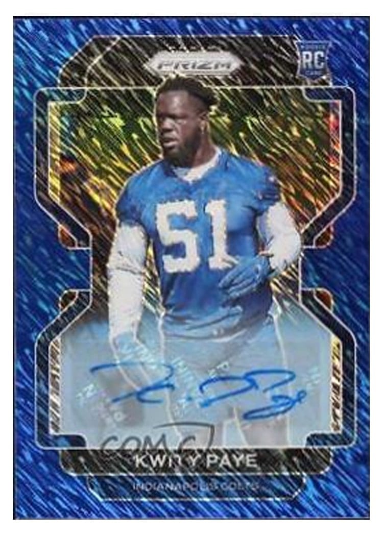 2021 Panini Prizm Base Set Kwity Paye #378 card