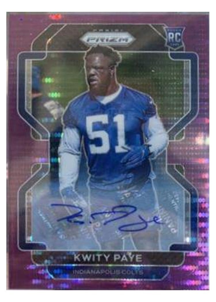 2021 Panini Prizm Base Set Kwity Paye #378 card