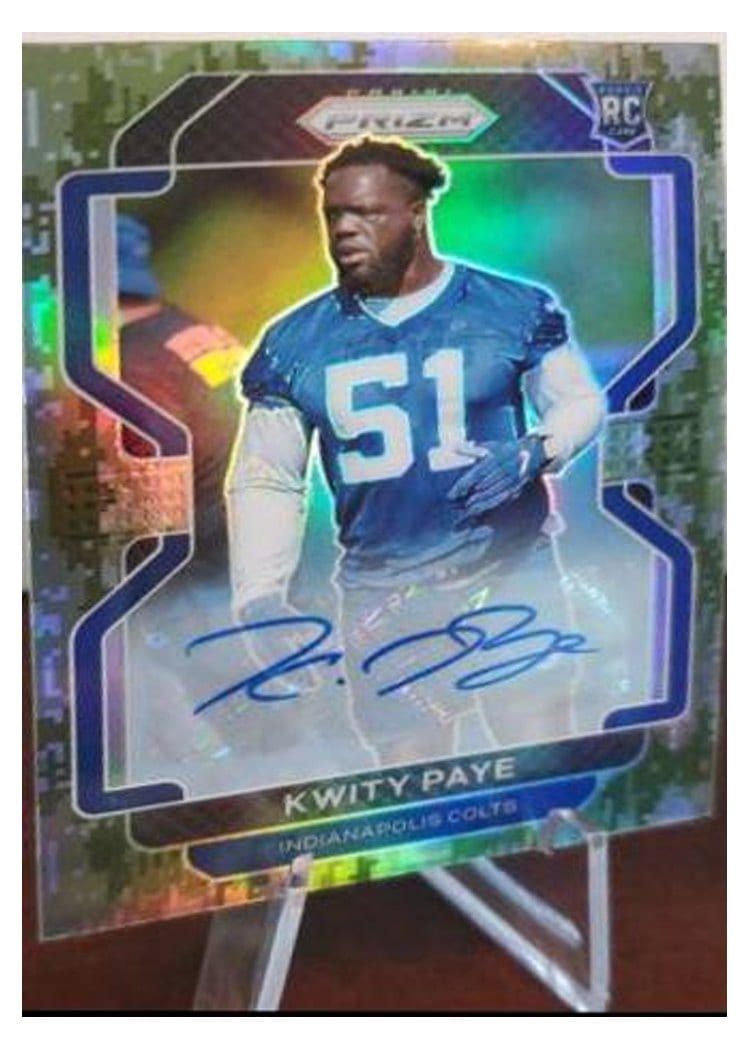 2021 Panini Prizm Base Set Kwity Paye #378 card