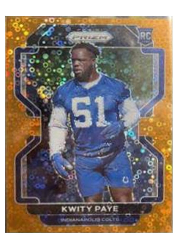 2021 Panini Prizm Base Set Kwity Paye #378 card