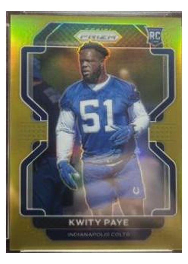 2021 Panini Prizm Base Set Kwity Paye #378 card
