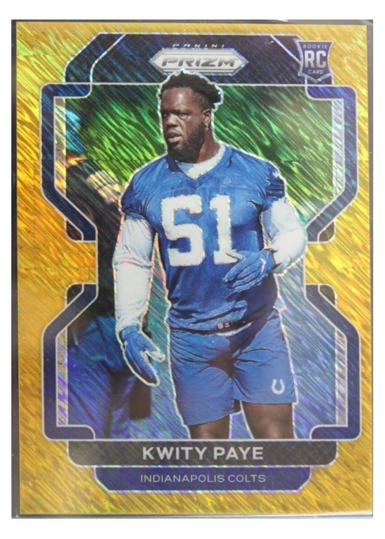 2021 Panini Prizm Base Set Kwity Paye #378 card