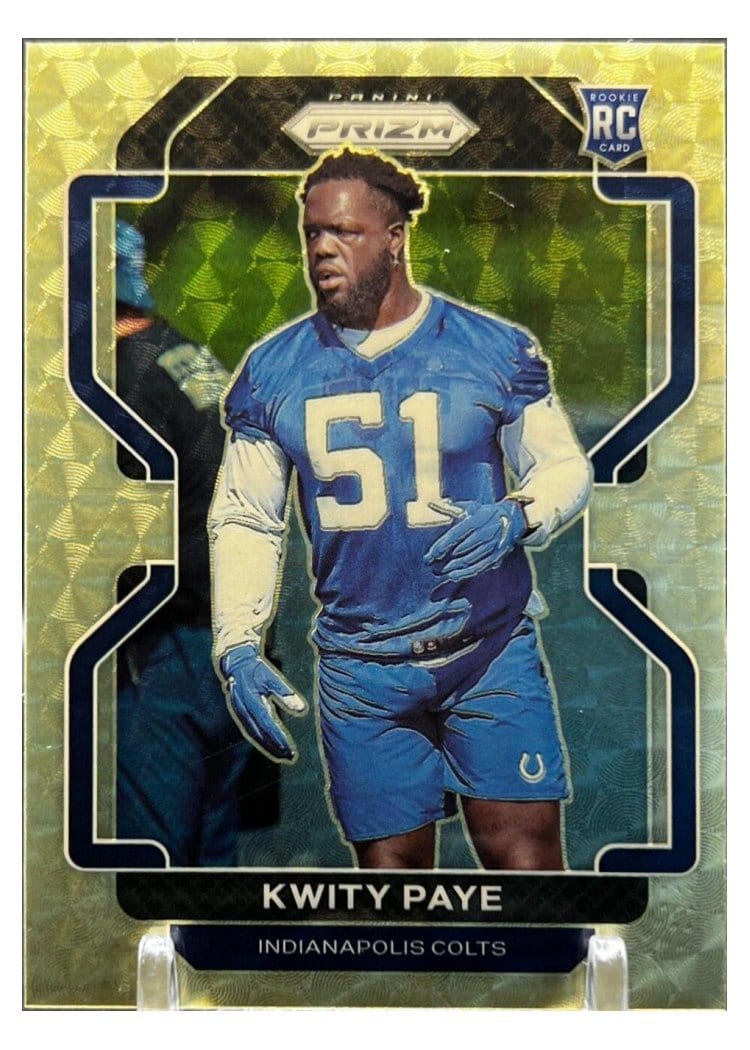 2021 Panini Prizm Base Set Kwity Paye #378 card