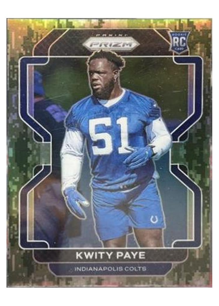 2021 Panini Prizm Base Set Kwity Paye #378 card