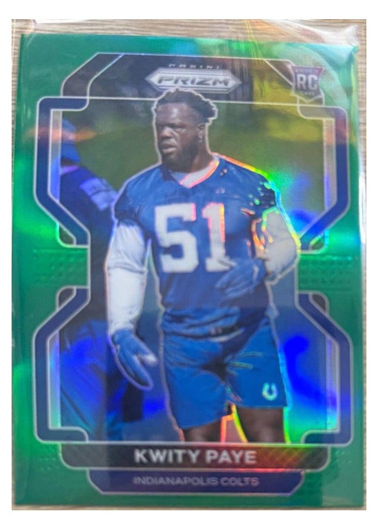 2021 Panini Prizm Base Set Kwity Paye #378 card