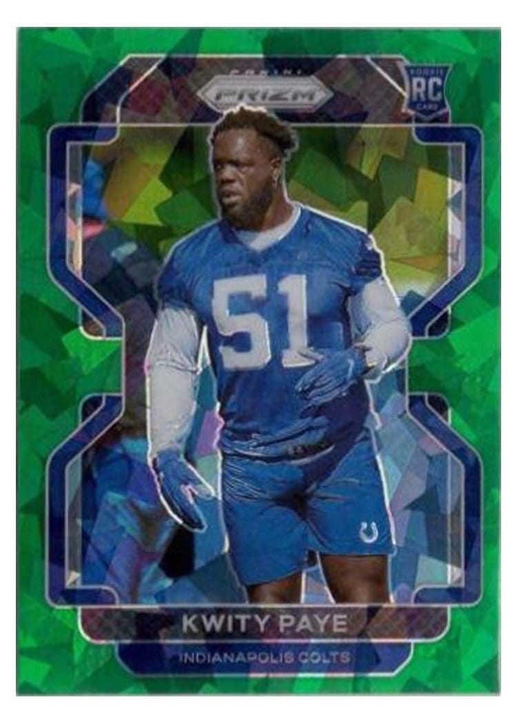 2021 Panini Prizm Base Set Kwity Paye #378 card