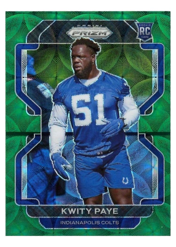 2021 Panini Prizm Base Set Kwity Paye #378 card