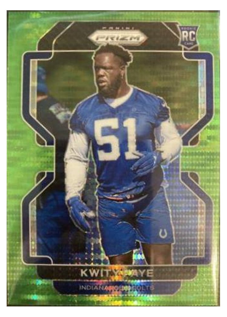 2021 Panini Prizm Base Set Kwity Paye #378 card