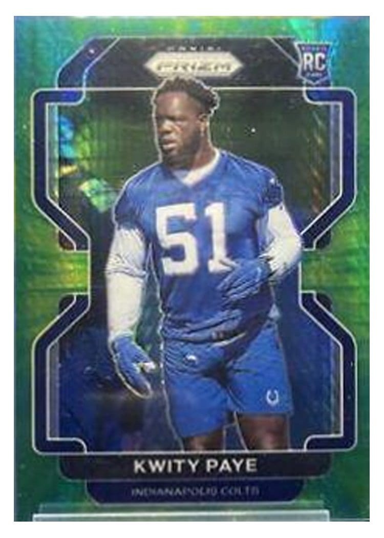 2021 Panini Prizm Base Set Kwity Paye #378 card