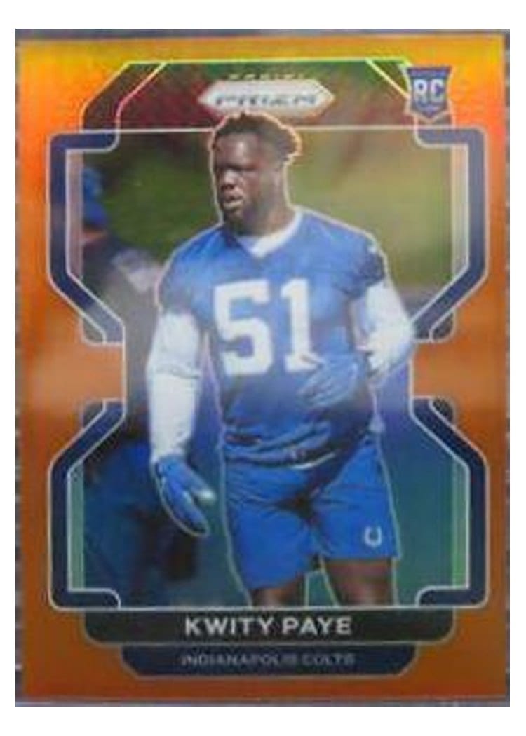 2021 Panini Prizm Base Set Kwity Paye #378 card