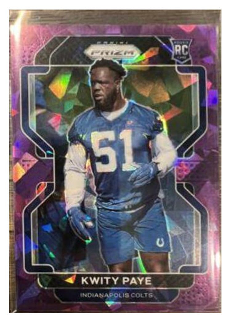 2021 Panini Prizm Base Set Kwity Paye #378 card
