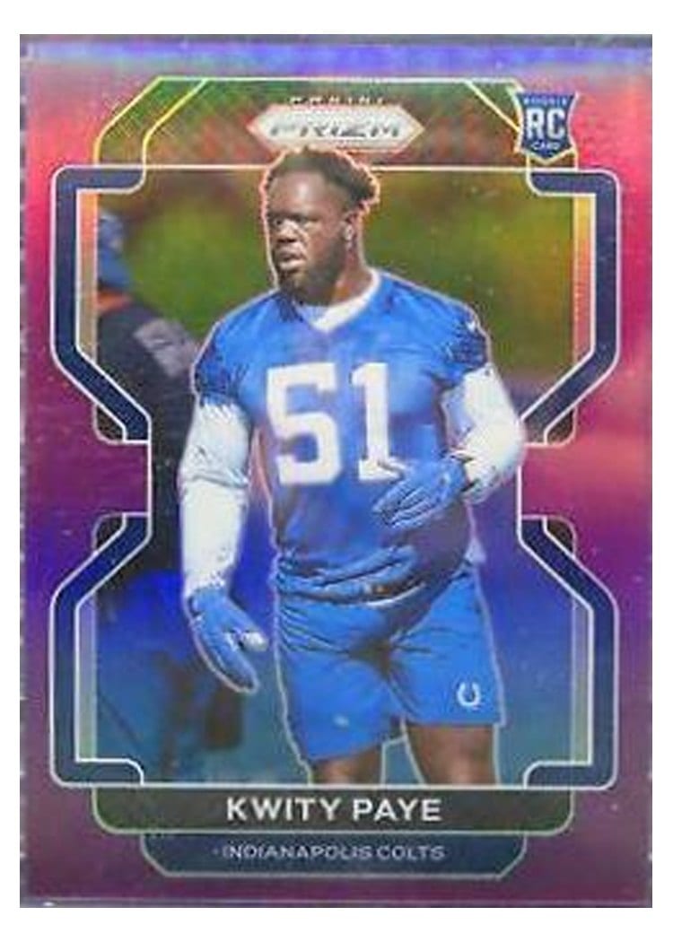 2021 Panini Prizm Base Set Kwity Paye #378 card