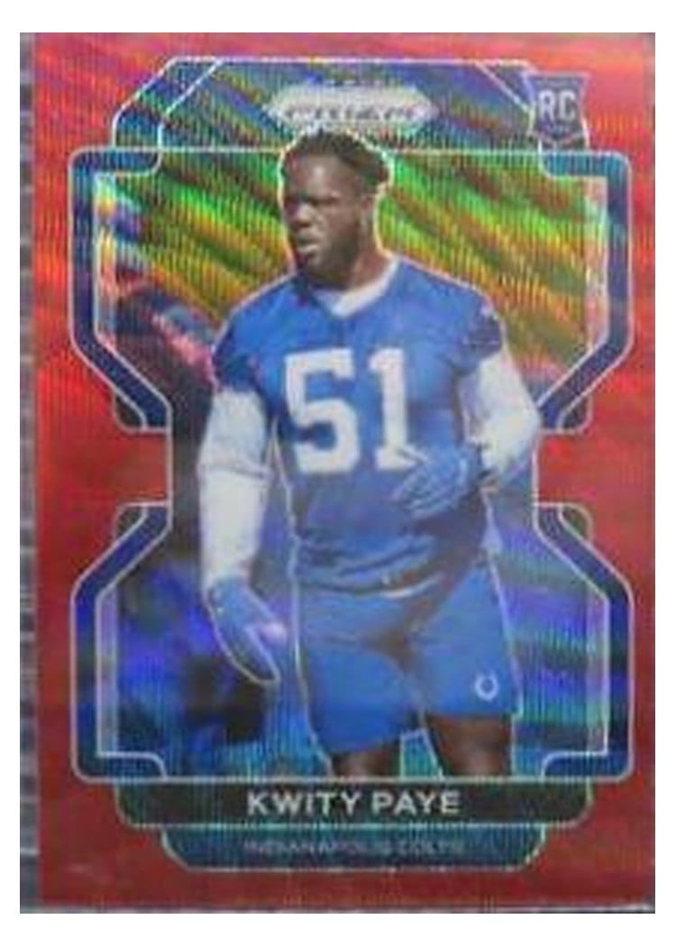 2021 Panini Prizm Base Set Kwity Paye #378 card