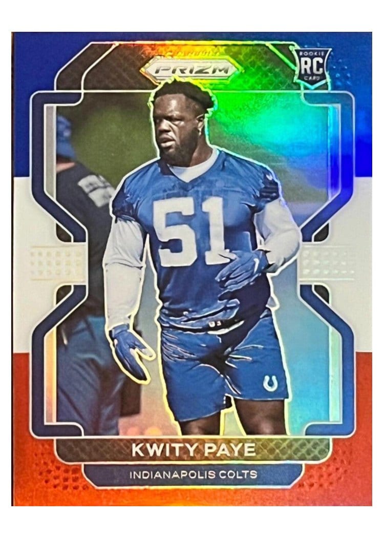 2021 Panini Prizm Base Set Kwity Paye #378 card