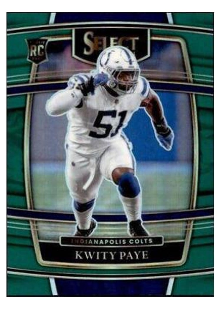 2021 Panini Select Base Set Kwity Paye #87 card