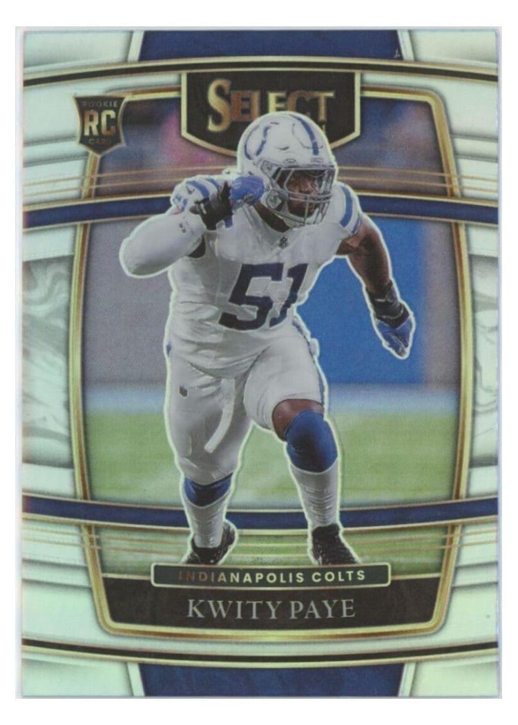 2021 Panini Select Base Set Kwity Paye #87 card