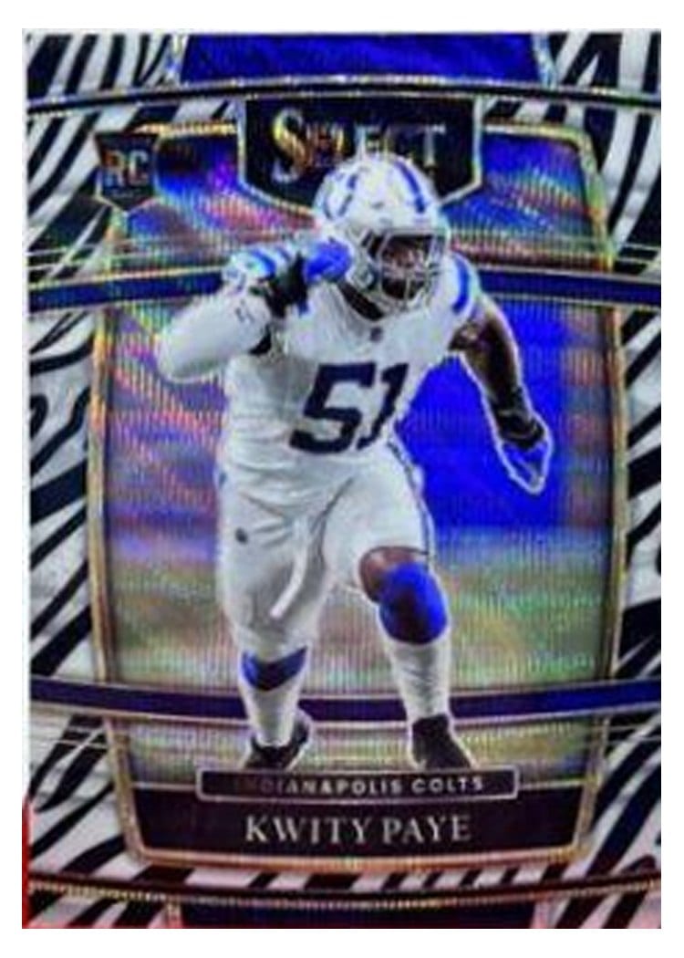 2021 Panini Select Base Set Kwity Paye #87 card