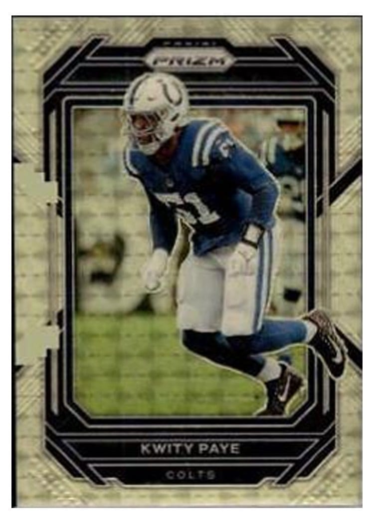 2022 Panini Prizm Base Set Kwity Paye #127 card