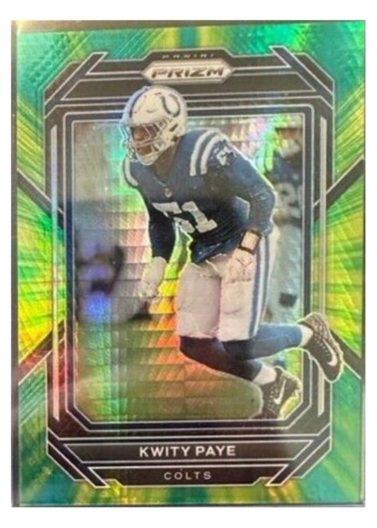 2022 Panini Prizm Base Set Kwity Paye #127 card