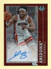 2023-24 Bowman University Chrome Prodigal Playmakers Autographs Kylan Boswell #PPA-KB card