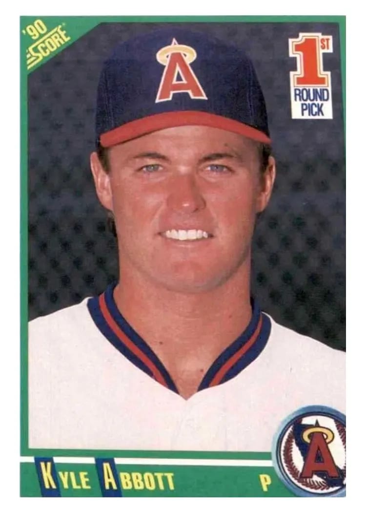 1990 Score Kyle Abbott #673 card