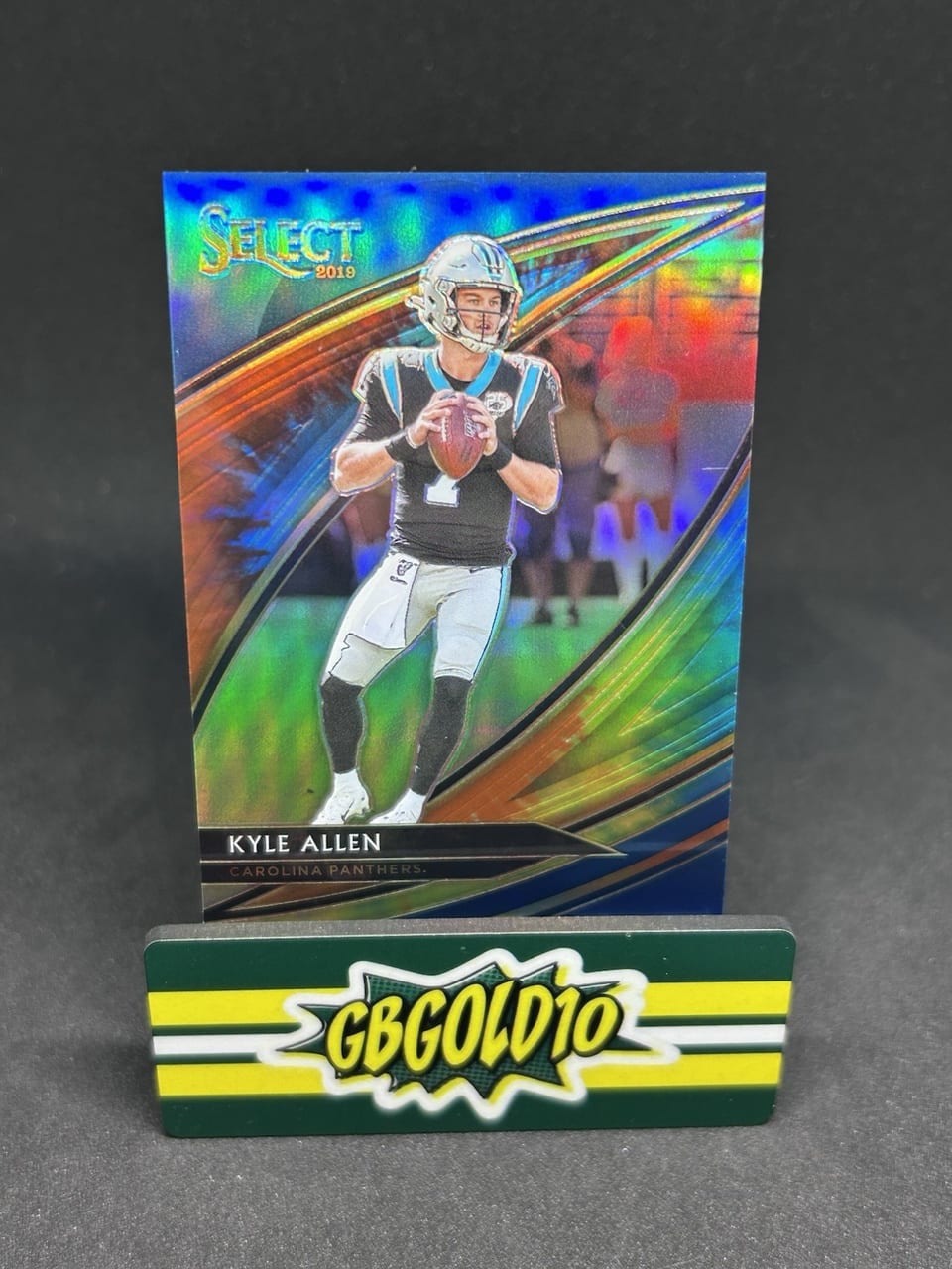 2019 Panini Select Kyle Allen #296 card