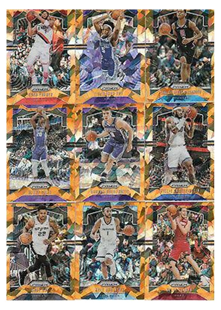 2019-20 Panini Prizm Base Set Kyle Anderson Orange Ice Prizm #142 card