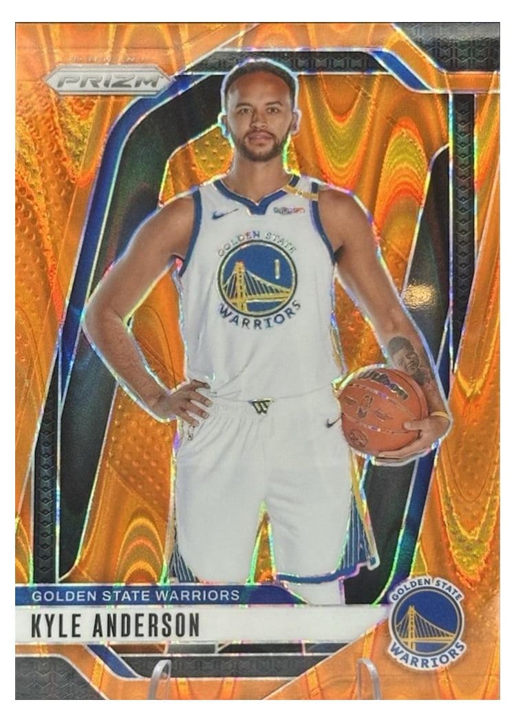 2024-25 Panini Prizm Base Set Kyle Anderson Orange Seismic #37 card