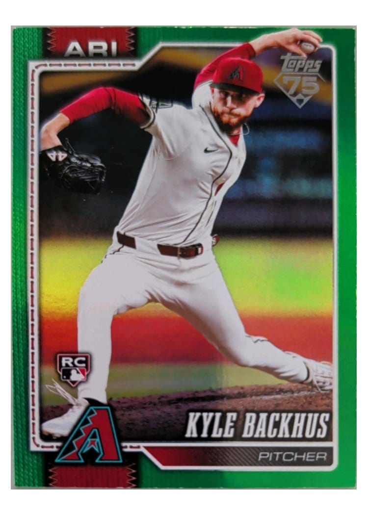 2026 Topps Base Set Kyle Backhus #21 card