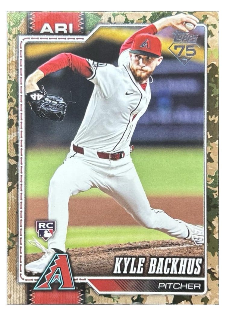 2026 Topps Base Set Kyle Backhus #21 card