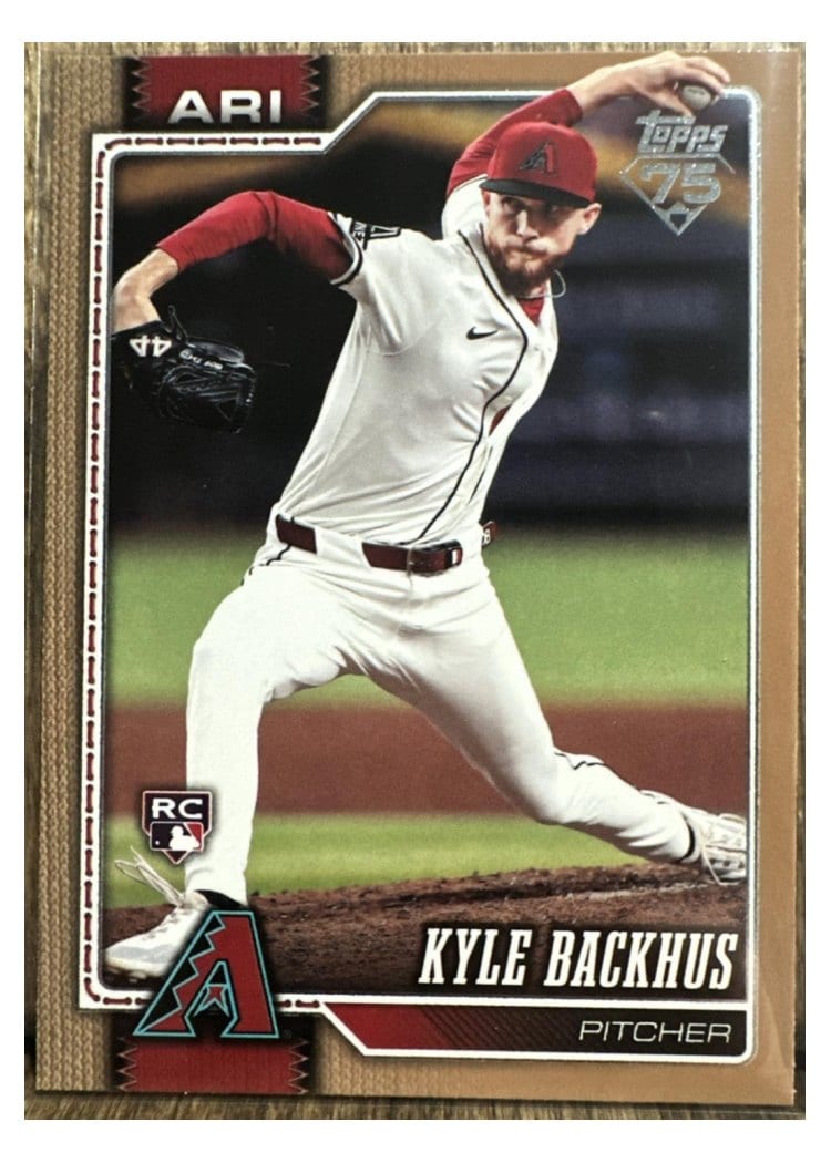 2026 Topps Base Set Kyle Backhus Gold #21 card
