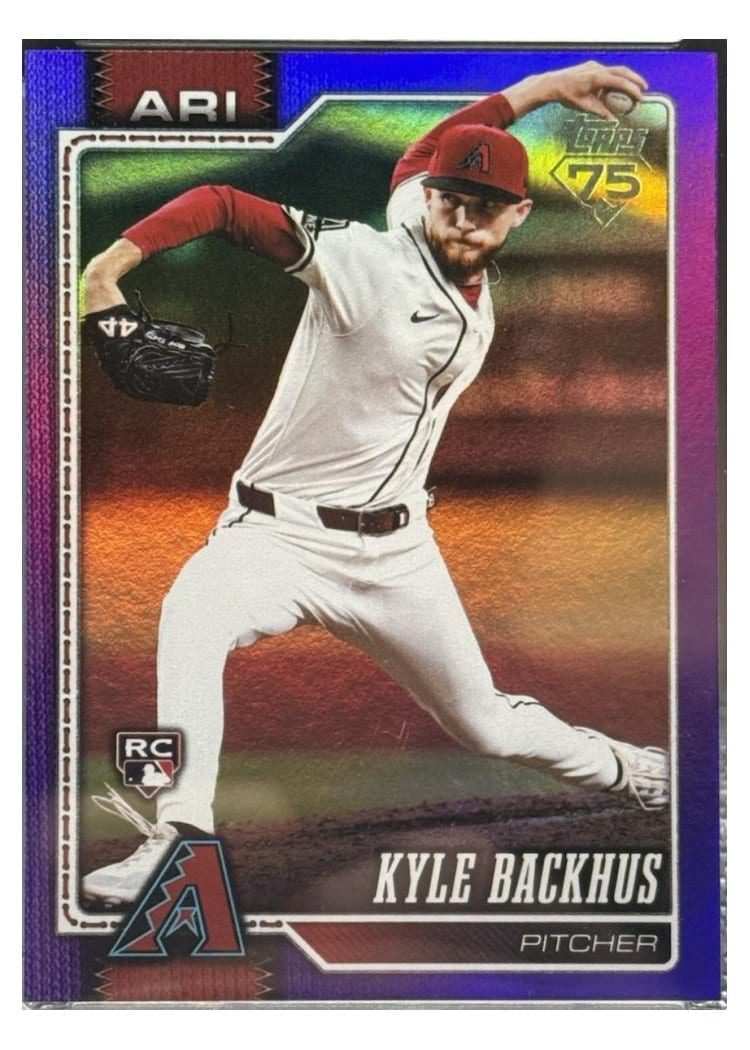 2026 Topps Base Set Kyle Backhus #21 card