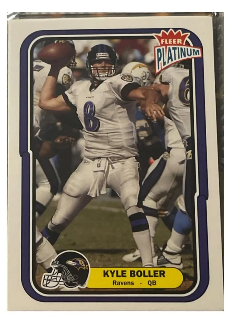 2004 Fleer Platinum Kyle Boller #2 card