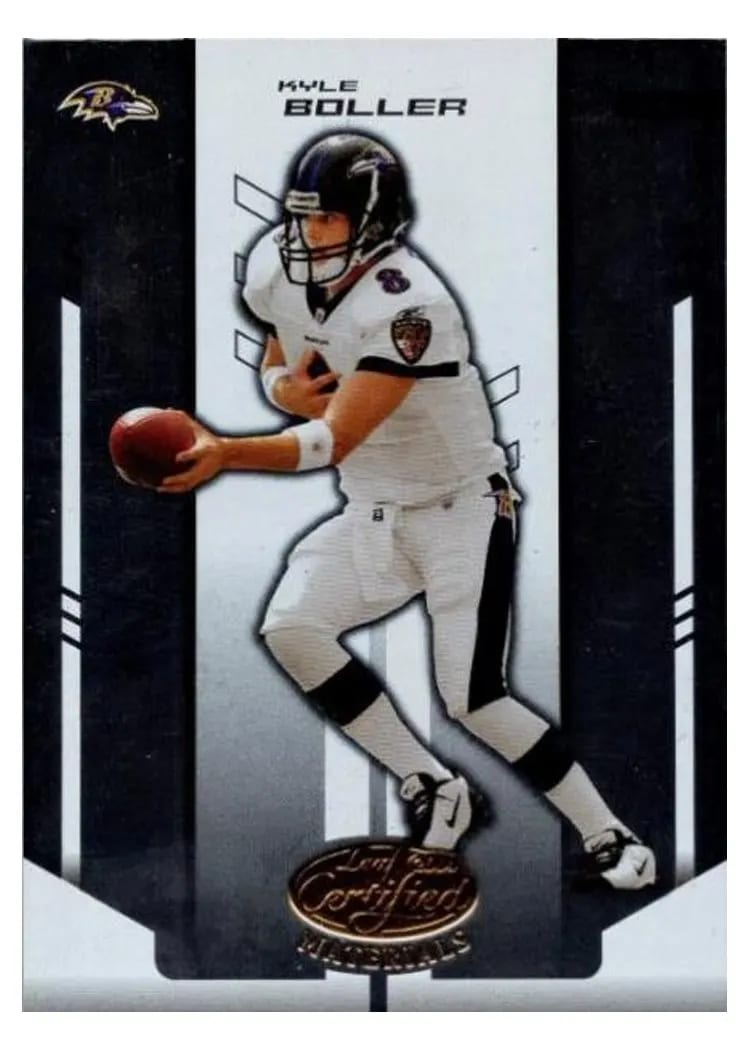 2004 Leaf Certified Materials Kyle Boller #10 card