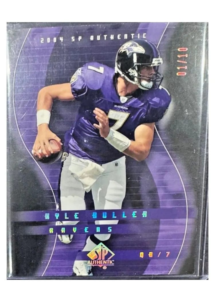2004 SP Authentic Kyle Boller #6 card