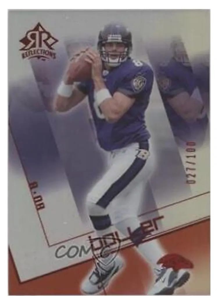 2004 Upper Deck Reflections Kyle Boller #9 card