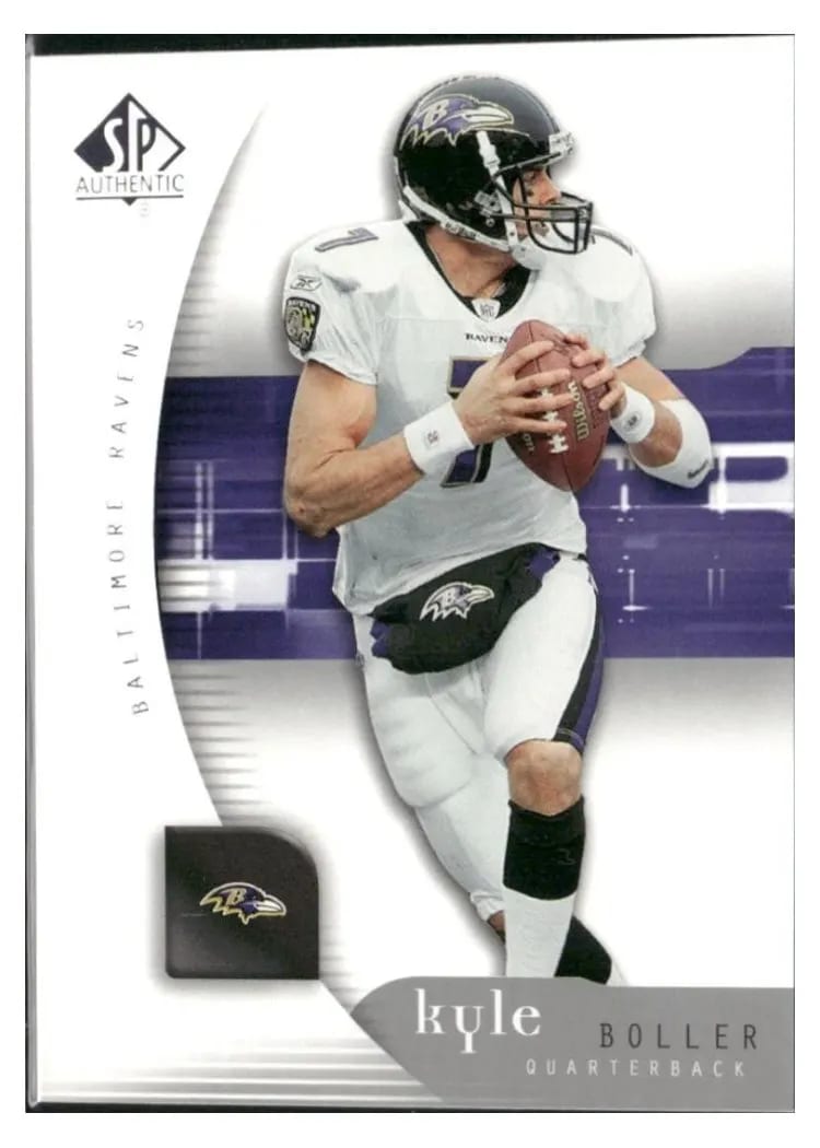 2005 SP Authentic Kyle Boller #7 card