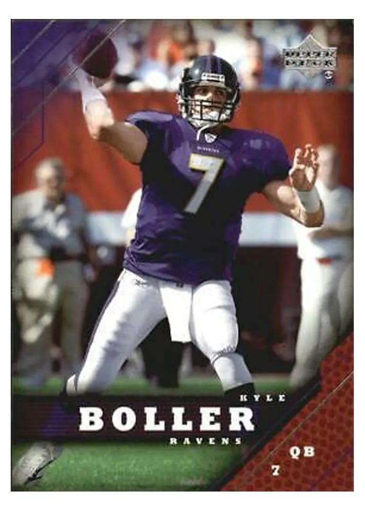 2005 Upper Deck Kyle Boller #15 card