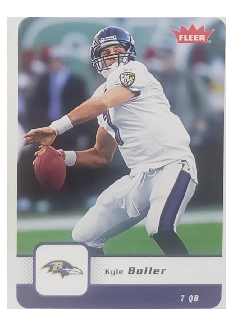 2006 Fleer Kyle Boller #8 card