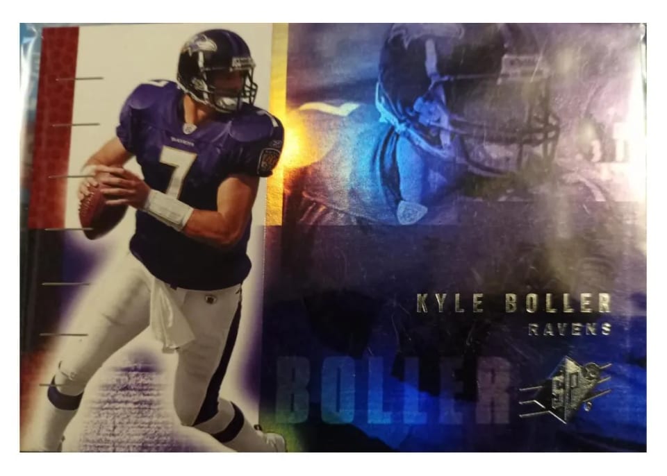 2006 Spx Kyle Boller #8 card