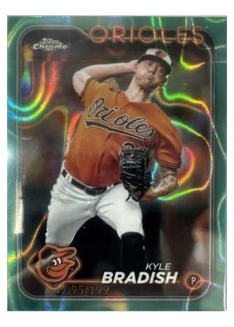 2024 Topps Chrome Base Set Kyle Bradish #69 card