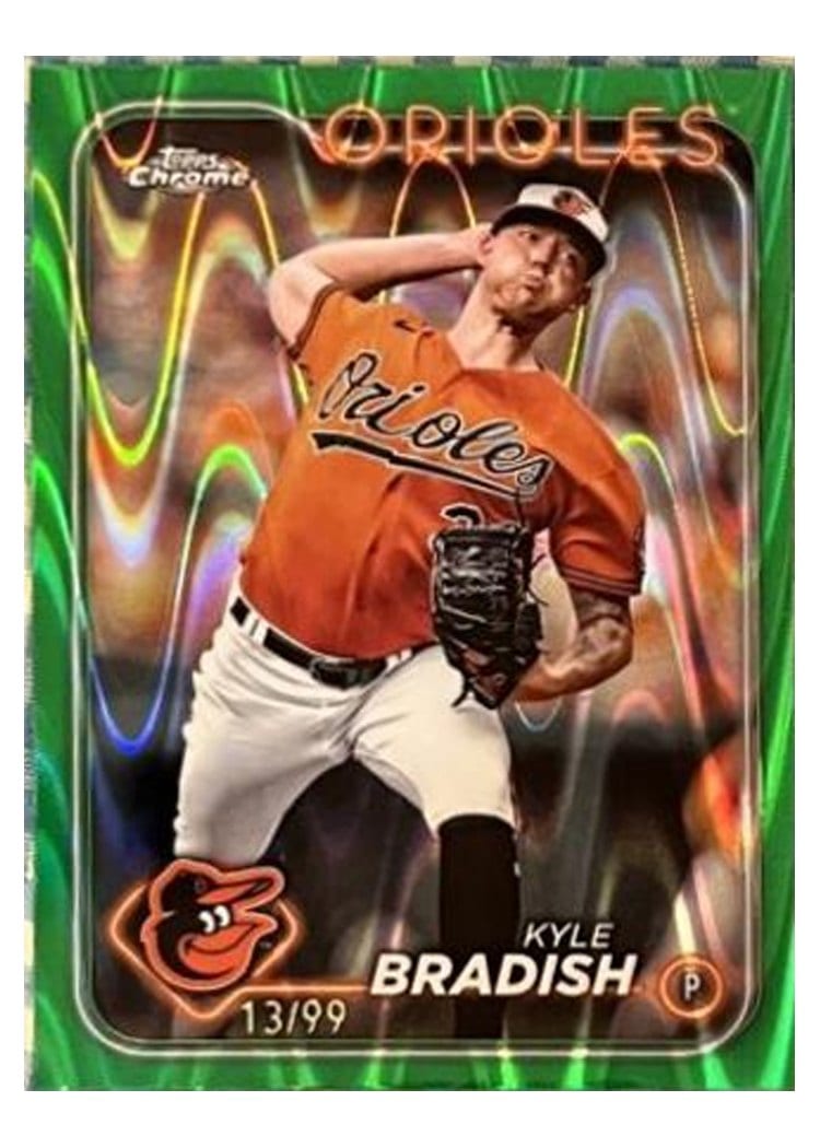 2024 Topps Chrome Base Set Kyle Bradish #69 card