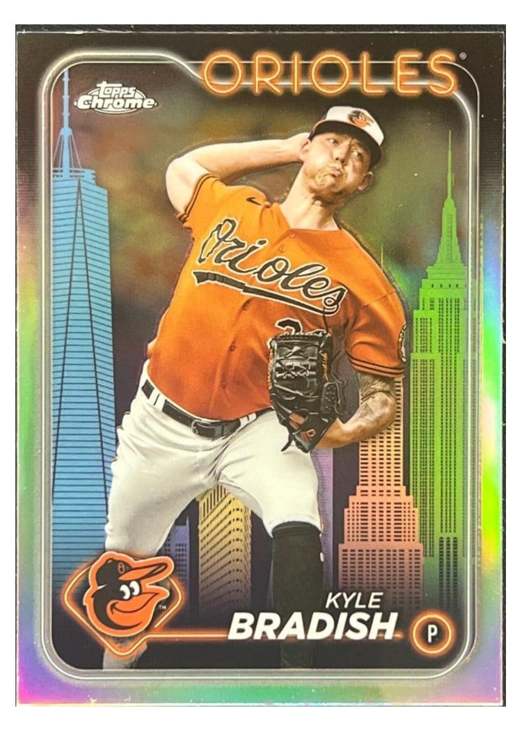 2024 Topps Chrome Base Set Kyle Bradish #69 card