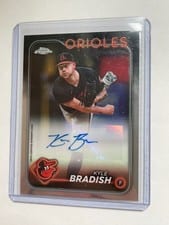 2024 Topps Chrome Update Autographs Kyle Bradish #AC-KB card
