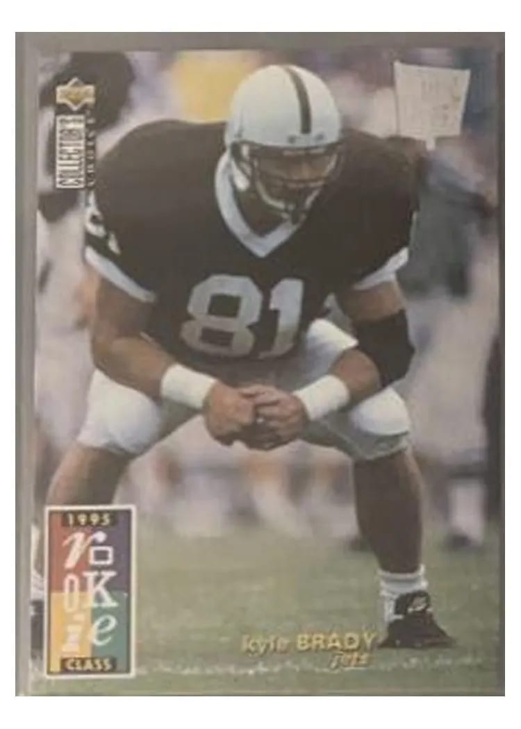 1995 Collector's Choice Kyle Brady Player's Club Platinum #9 card