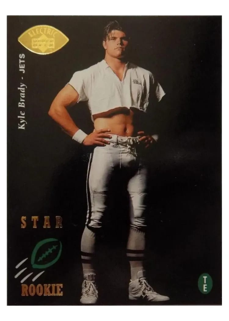 1995 Upper Deck Kyle Brady Electric Gold #9 card